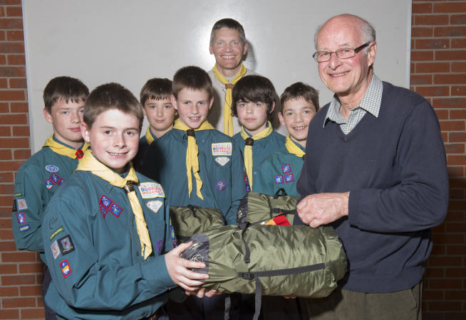 Scouts with Baden-Powell